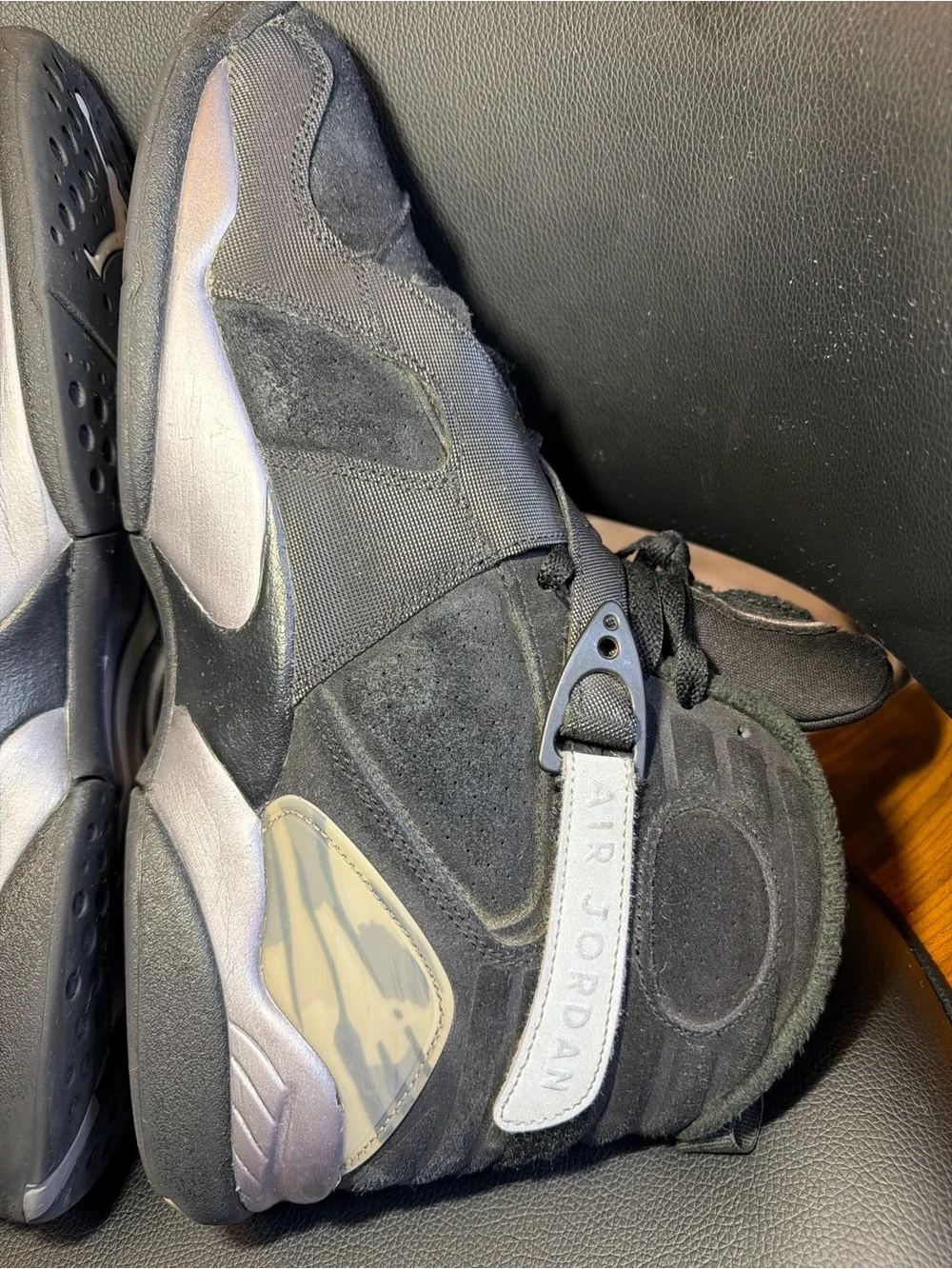 Air Jordan 8 Retro Winterized Gunsmoke FD1334-001 Mns Sz 13 No Box Great Cond